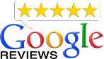 Google Reviews 5-star rating for Big Easy Home Tint
