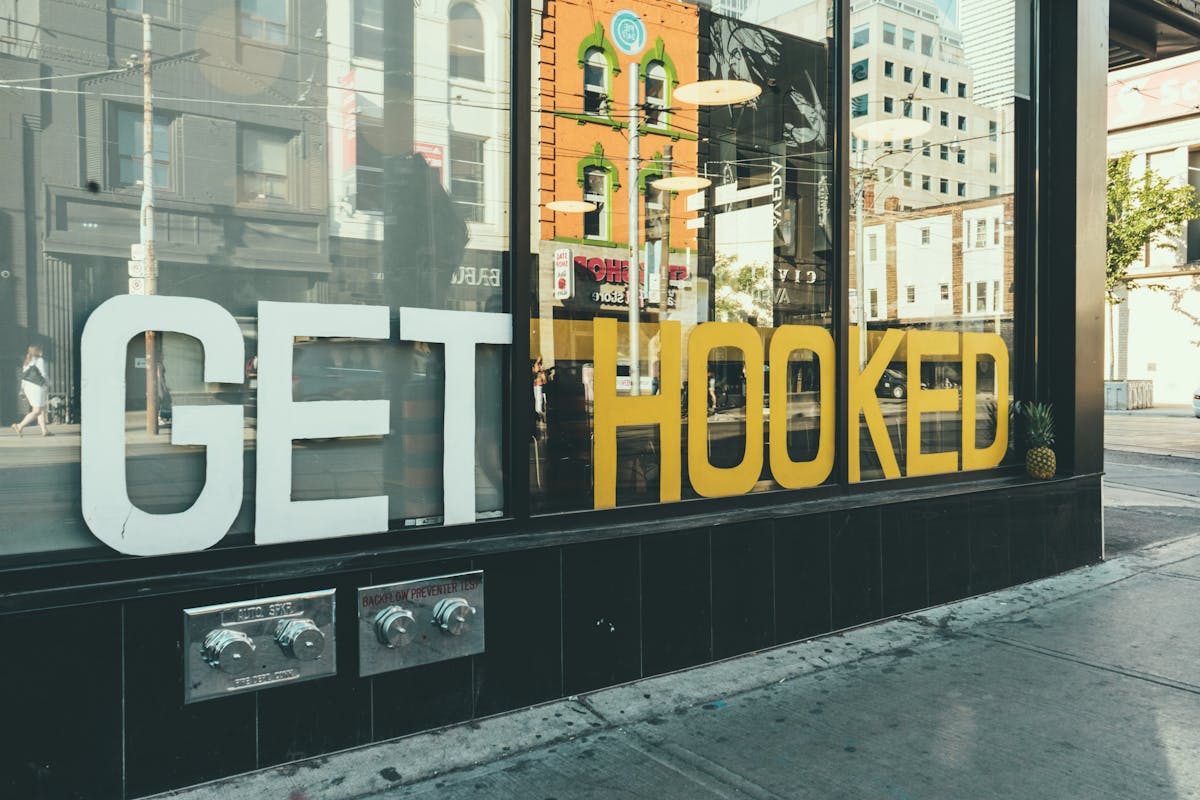 Retail storefront with glare reduction window film