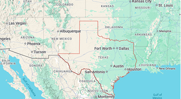 Big Easy Home Tint service area map covering Greater New Orleans