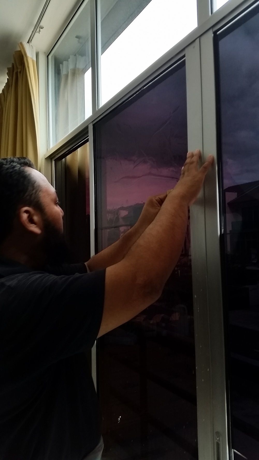 Professional window film installation in Slidell