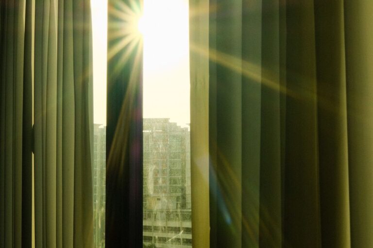 West-facing window film installation in New Orleans